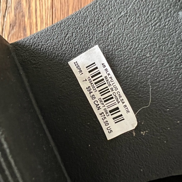 Torrid Black Combat Boots - Picture 6 of 6